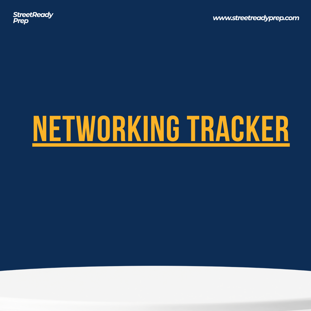 Networking Tracker.