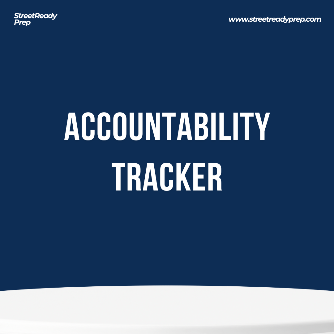 Finance Recruiting Accountability Tracker.