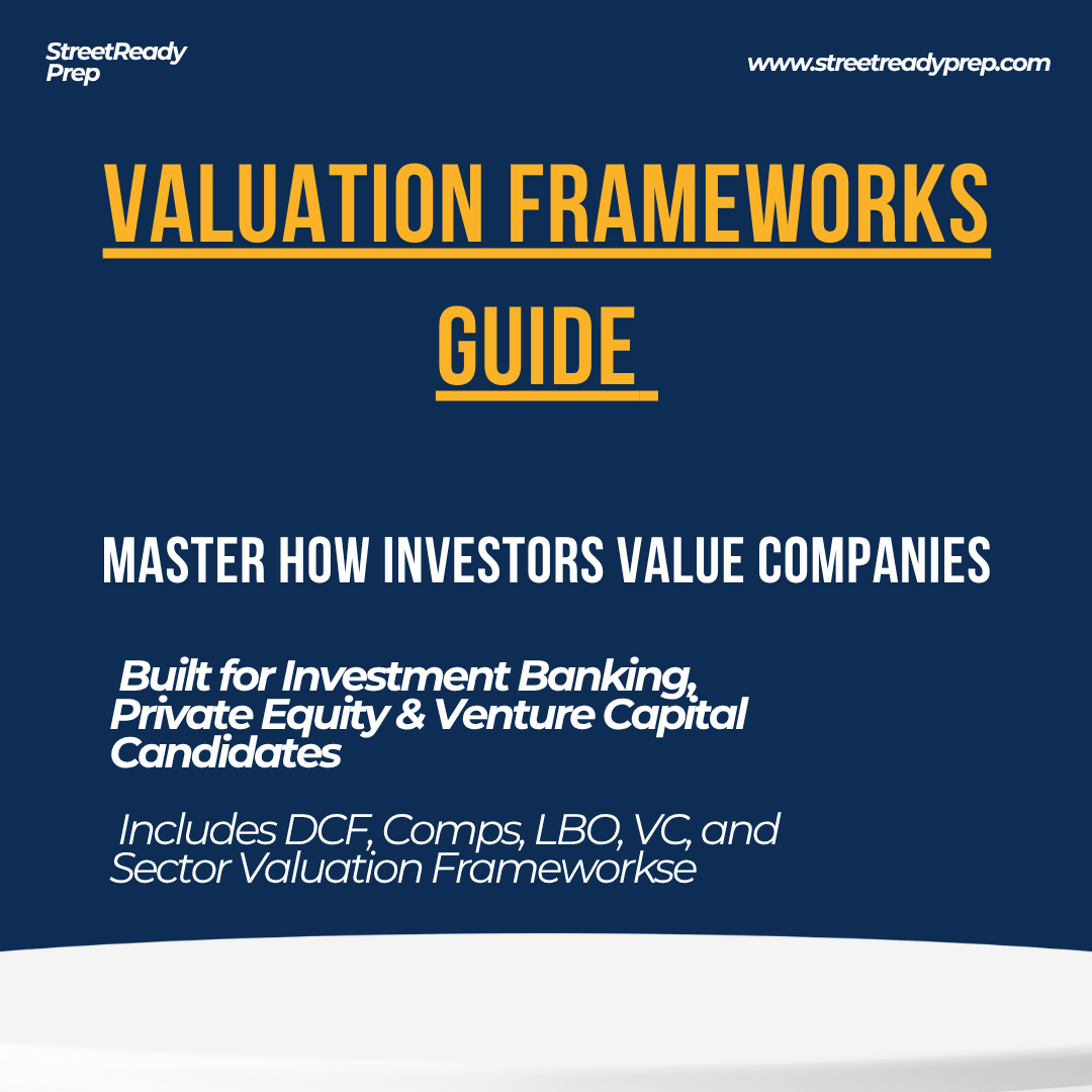 Valuation Guide - StreetReady Prep