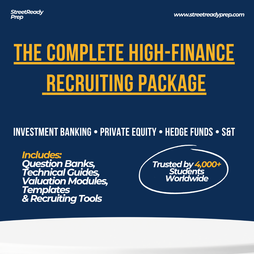 High-Finance Recruiting Package