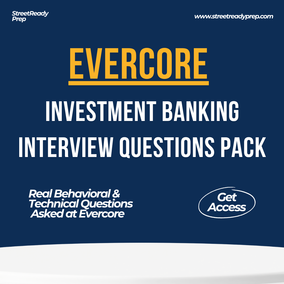 Evercore interview preparation session highlighting key strategies for success in investment banking roles